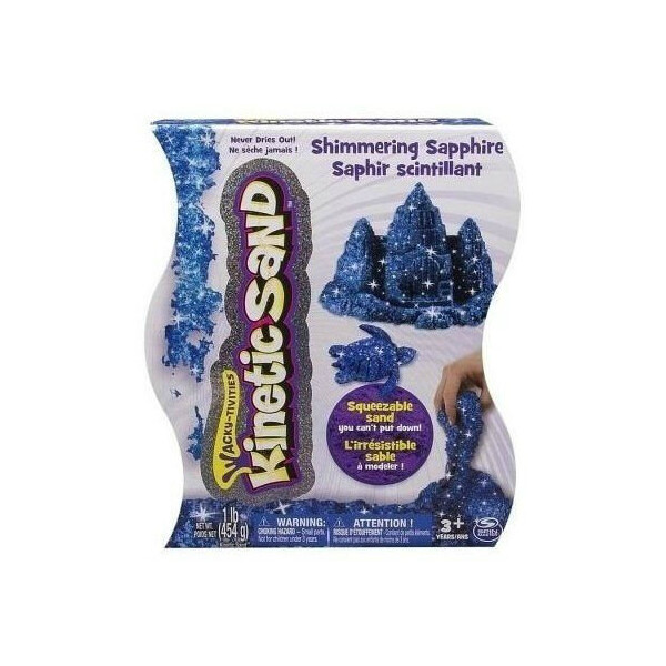 

Песок для творчества Wacky-Tivities Kinetic Sand Metallic синий (71408Sp)