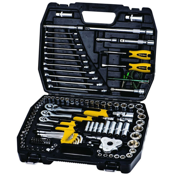 

Набор инструментов MasterTool - 1/4" 3/8" 1/2" 121 ед (78-5121)