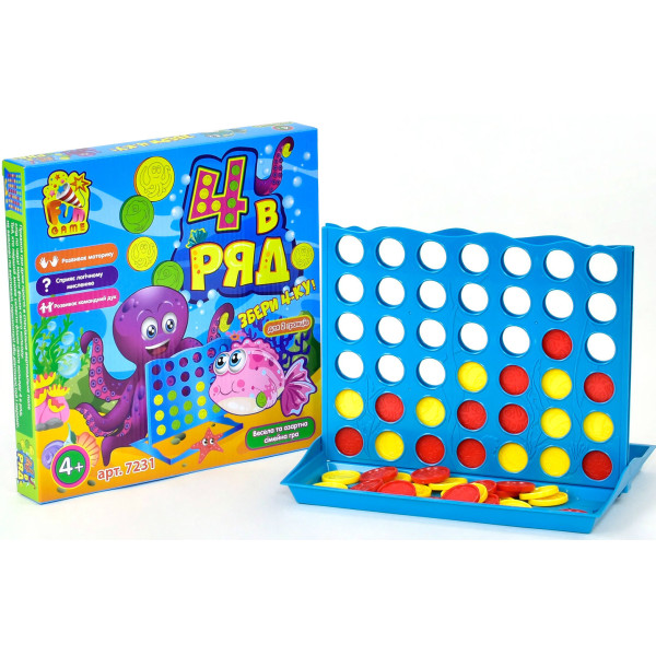 

Настольная игра Fun Game 4 в ряд (7231)