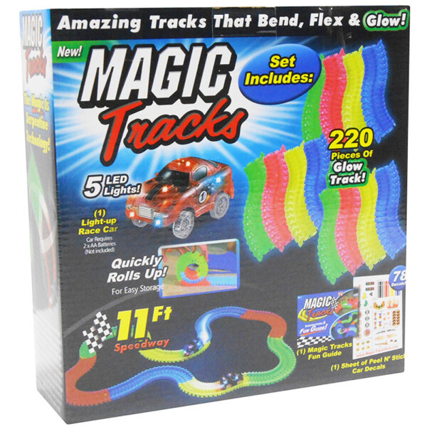 

Гоночный трек конструктор Magic Tracks FYD170205-B 220 деталей