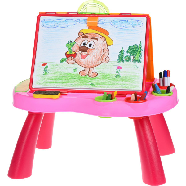 

Обучающий стол Same Toy My Art centre розовый 8806Ut