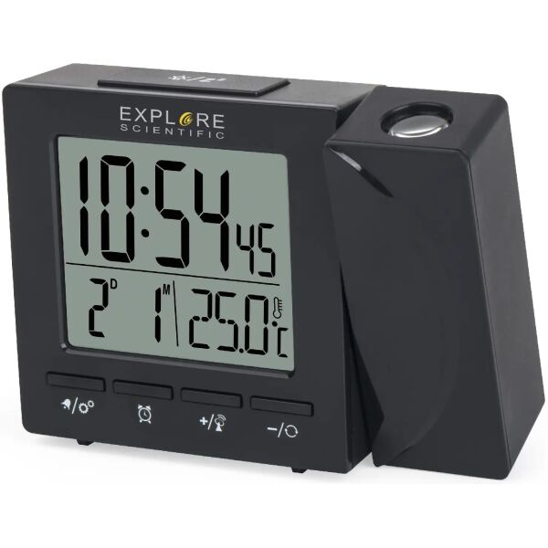 

Часы проекционные Explore Scientific Projection RC Alarm Black (RDP1001CM3LC2)