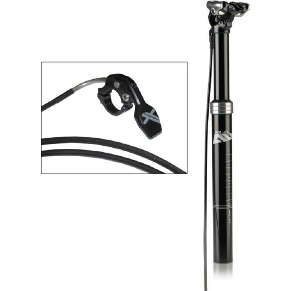 

Штырь подседельный XLC SP-T06 AllMtn Telescope Ø31,6мм 400мм черный 738гр