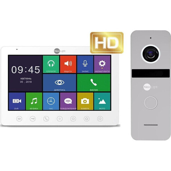 

Комплект видеодомофона Neolight GAMMA HD / Solo FHD Silver