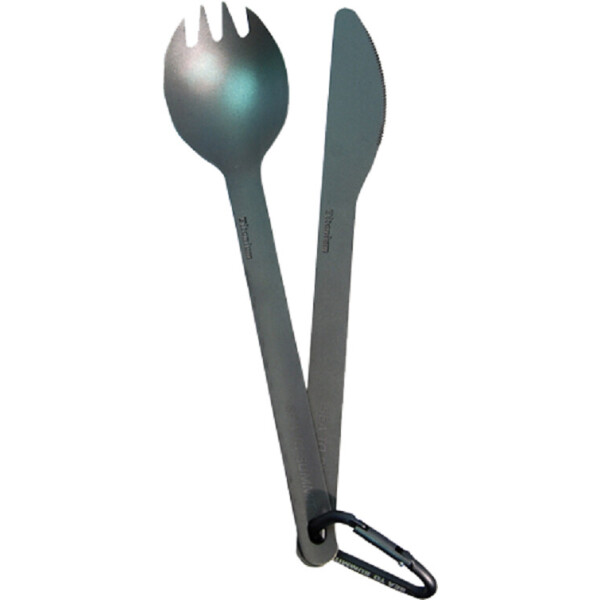 

Набор столовых приборов Titanium Cutlery Set 2 Knife + Spork I + (STS ACUTTSET2)