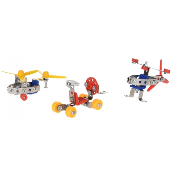 

Конструктор металлический Same Toy Inteligent DIY Model Car 3в1 125 элементов (58041Ut)