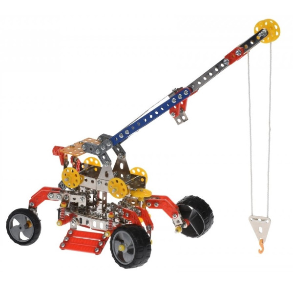 

Конструктор металлический Same Toy Inteligent DIY Model Подъемный кран 413 элемента (WC58AUt)