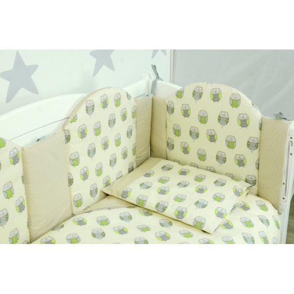 

детский Верес (6 элементов) Owls beige-green (220.06)