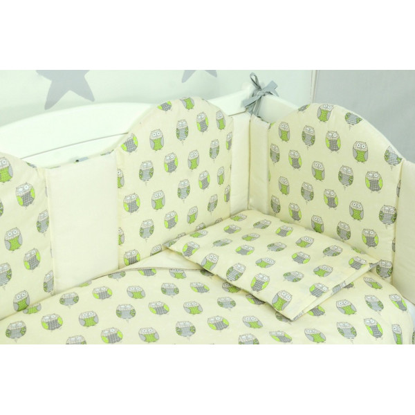 

детский Верес (6 элементов) Owls cream-green (220.07)