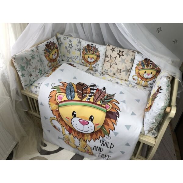 

Комплект постельного белья Baby Comfort MyTeddy 7 элементов Львенок