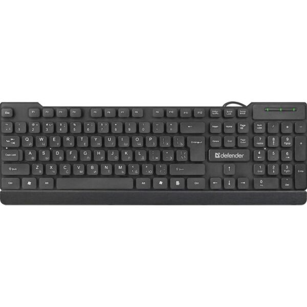 

Клавиатура Defender Element HB-190 USB RU Black (45191)