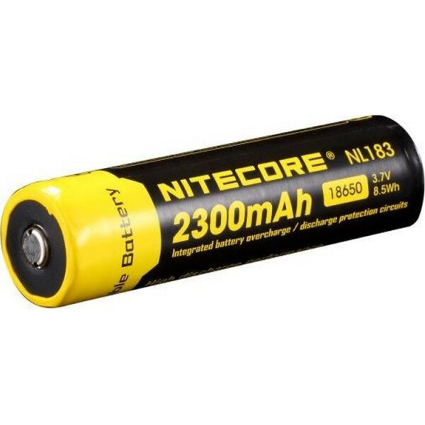 

литиевый Li-Ion 18650 Nitecore NL183 3.7V (2300mAh) 6-1138 (39972)