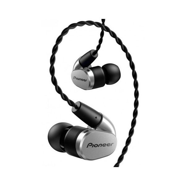 

Наушники Pioneer SE-CH5T-S серебряные Hi-Res Audio с микрофоном