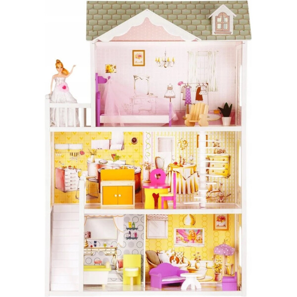 

Кукольный домик для барби Ecotoys Beverly