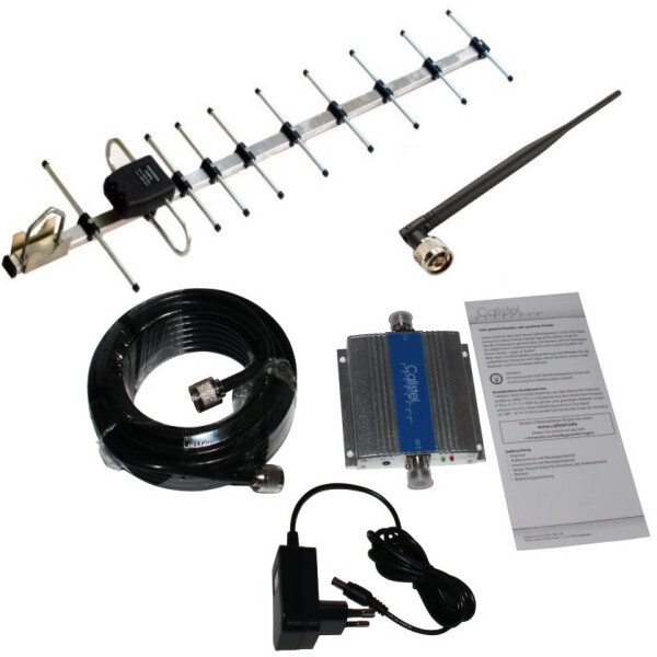 

Комплект GSM репитер 900 Мгц Callstel C-P900-Yagi12