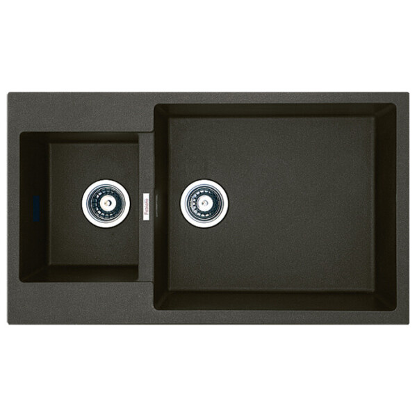 

Кухонная мойка Fabiano Quadro 86x50x15 Espresso