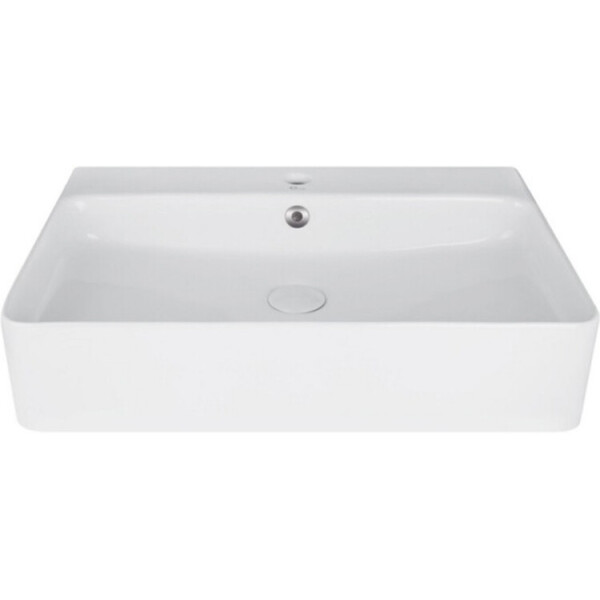 

Умывальник Q-tap Nando WHI 404/F008 с донным клапаном, QT1211K404W