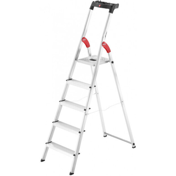 

Стремянка Hailo алюминиевая, 5 ступеней, Hailo L60. 8160507