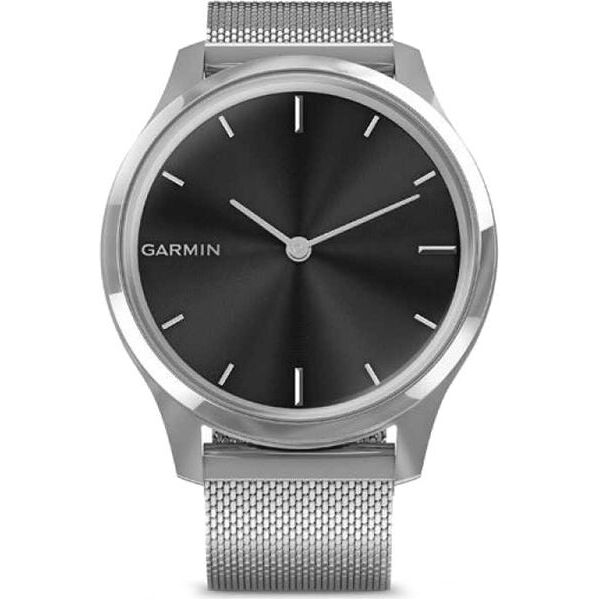 

Смарт-часы Garmin Vivomove Luxe серебристый с серебристым ремешком