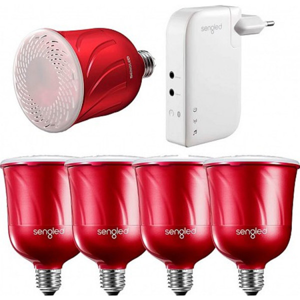 

Лампа светодиодная "Sound in all Home" Sengled Pulse 5+1 Red