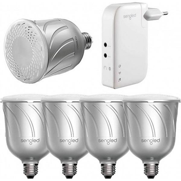 

Лампа светодиодная "Sound in all Home" Sengled Pulse 5+1 Alluminium