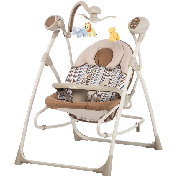 

Кресло-качалка CARRELLO Nanny CRL-0005N Beige Stripe (CRL-0005N)