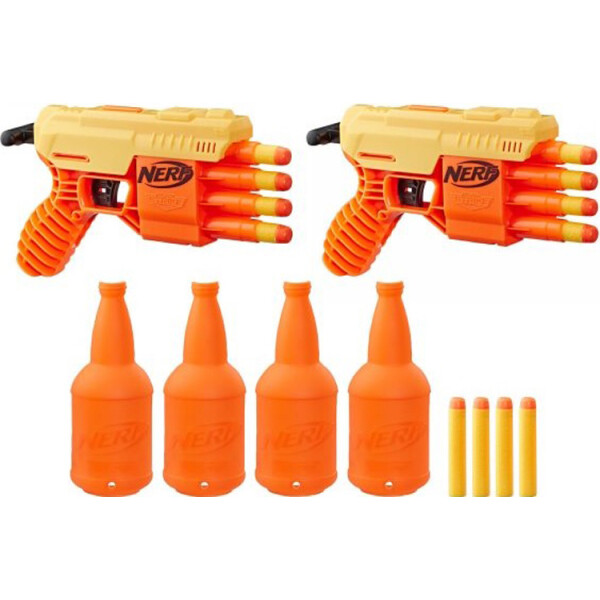 

Набор бластеров Hasbro Nerf Alpha Strike Fang QS-4 2шт. (E7563)