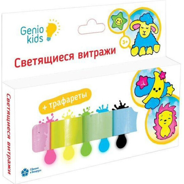 

Набор для детского творчества Genio Kids Неоновые витражи (TA1410)