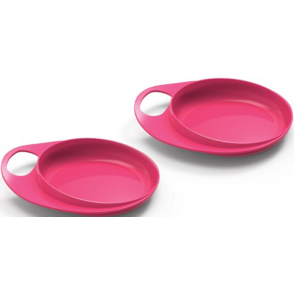 

Тарелка для кормления Nuvita Easy Eating мелкая 2шт. Розовая NV8451Pink