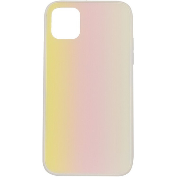 

Чехол ColorWay iPhone 11 Glass Gradient желтый