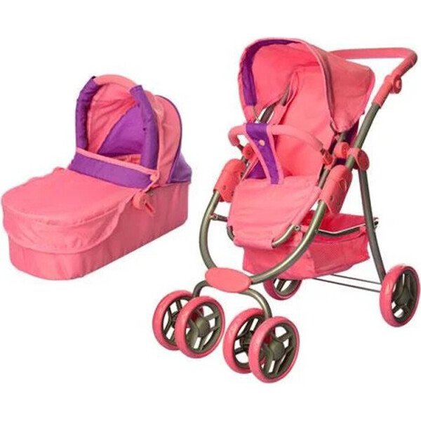 

Коляска для кукол Melogo 9662M (pink/violet)