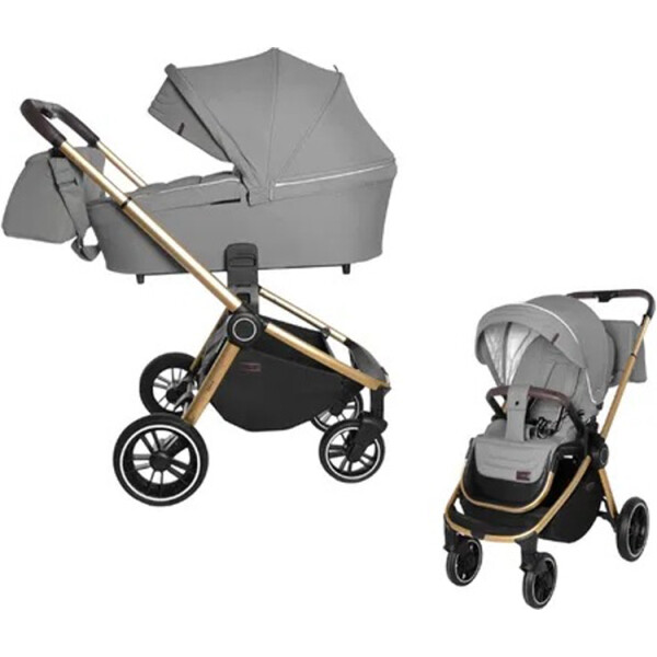 

Детская коляска универсальная 2 в 1 Carrello Epica Silver Grey (CRL-8510)