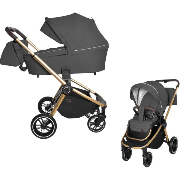 

Детская коляска универсальная 2 в 1 Carrello Epica Iron Grey (CRL-8510)