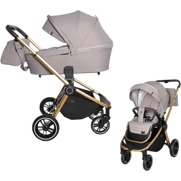 

Детская коляска универсальная 2 в 1 Carrello Epica Almond Beige (CRL-8510)