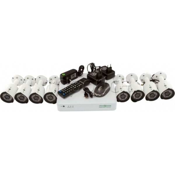 

Комплект видеонаблюдения GreenVision GV-K-G03/08 720Р