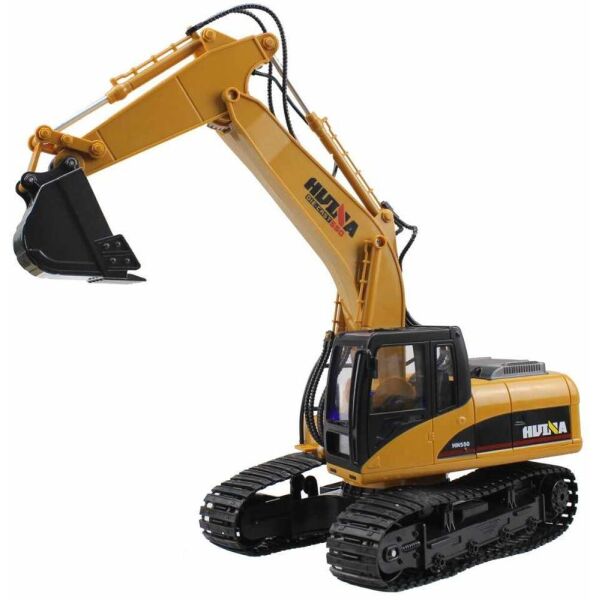 

Автомодель на радиоуправлении Hulna 1:14 2.4G 15CH RC Die-cast Excavator (1550)