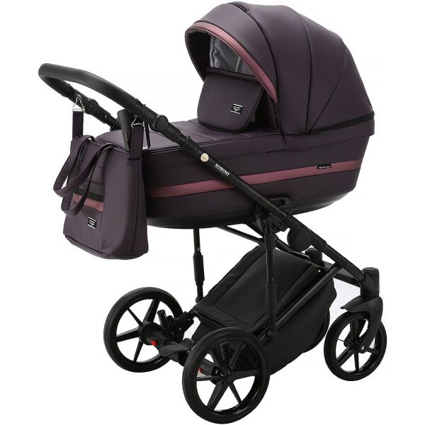 

Коляска 2 в 1 Adamex Rimini ECO кожа 100% RI-236