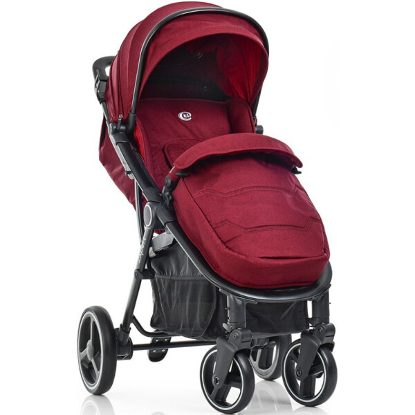 

Прогулочная коляска El Camino Expert Deep Red (ME 1022L)
