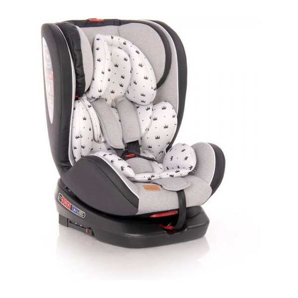 

Детское автокресло Lorelli NEBULA ISOFIX (0-36кг) (grey crowns)