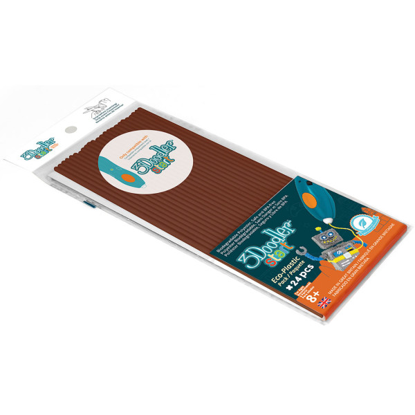 

Набор аксессуаров для 3Д ручки 3Doodler Start Коричневый (3DS-ECO11-BROWN-24)