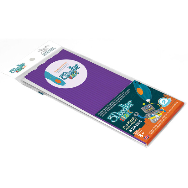 

Набор аксессуаров для 3Д ручки 3Doodler Start Фиолетовый (3DS-ECO21-PURP-24)