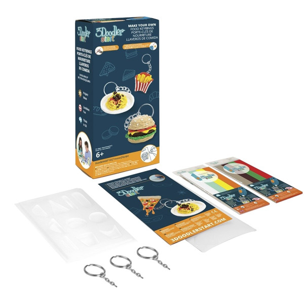 

Набор аксессуаров для 3Д ручки 3Doodler Start Бистро (8SMKFOOD3R)