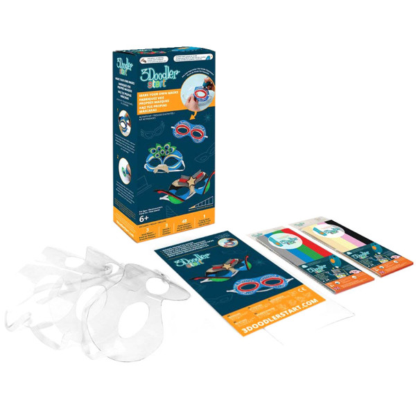 

Набор аксессуаров для 3Д ручки 3Doodler Start Маскарад (8SMKMASK3R)