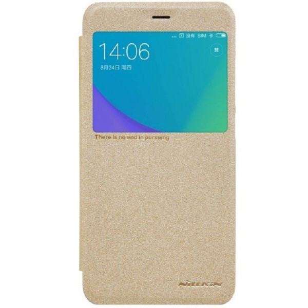 

Nillkin Sparkle Leather PU Gold для Xiaomi Note 5A