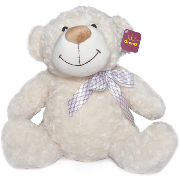 

Мягкая игрушка Grand Classic Медведь (белый, с бантом, 40 cm) (4002GMB)
