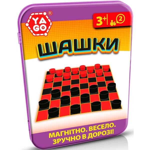 

Магнитная игра YAGO - ШАШКИ (40113)