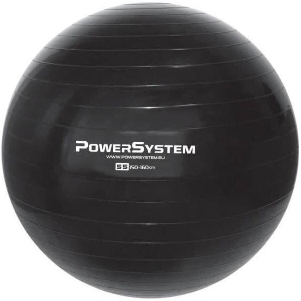 

Мяч для фитнеса и гимнастики Power System PS-4011 55cm Black(4011BK-0)