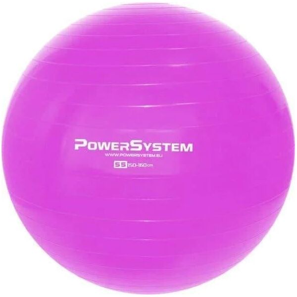 

Мяч для фитнеса и гимнастики Power System PS-4011 55cm Pink(4011PI-0)