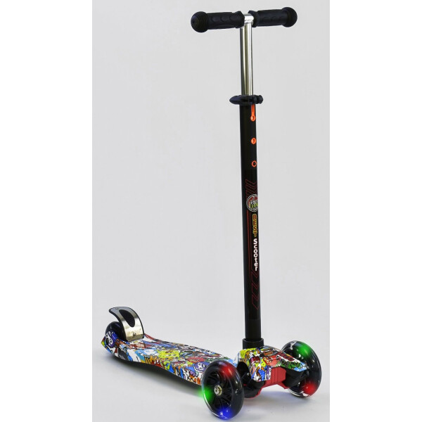 

Самокат Best Scooter MAXI Мульт Черный (А 25460 /779-1315)