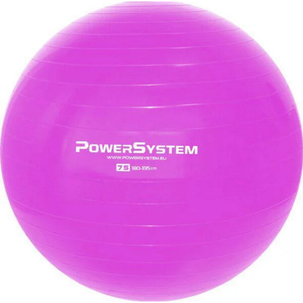 

Мяч для фитнеса и гимнастики Power System PS-4013 Pro Gymball 75 cm Pink(00024803)